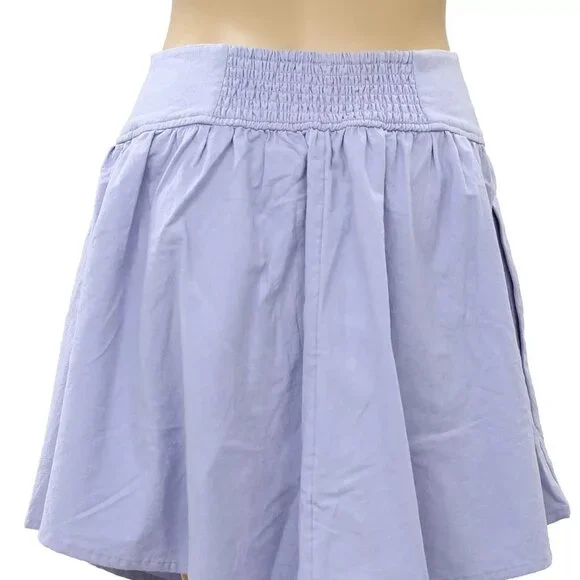 Free People Endless Summer On Holiday Mini Skirt High Waisted Wisteria XS - Picture 6 of 7